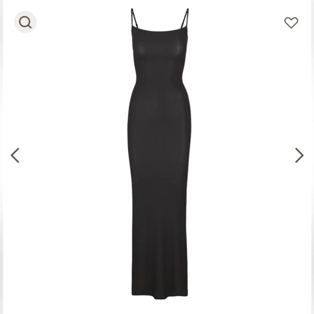 Skims SOFT LOUNGE RIBBED 
LONG SLIP DRESS NWT - Picture 2 of 5